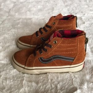 Toddler boys hightop Vans